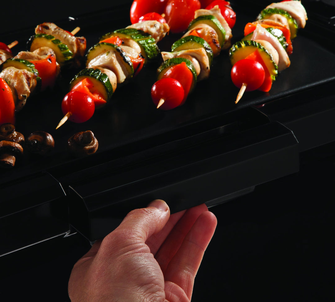 Teppanyaki Tischgrill elektrisch 50x26 cm Antihaft 1500W - Bild 4