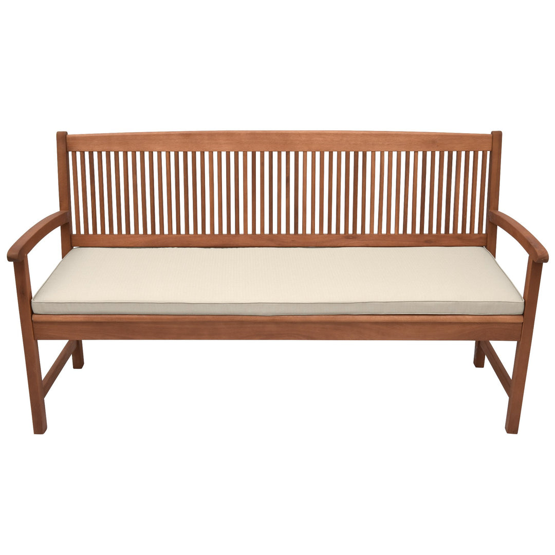 Bankauflage Outdoor wasserabweisend beige 220 g/m² Oeko-Tex