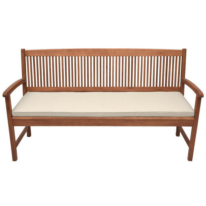 Bankauflage Outdoor wasserabweisend beige 220 g/m² Oeko-Tex