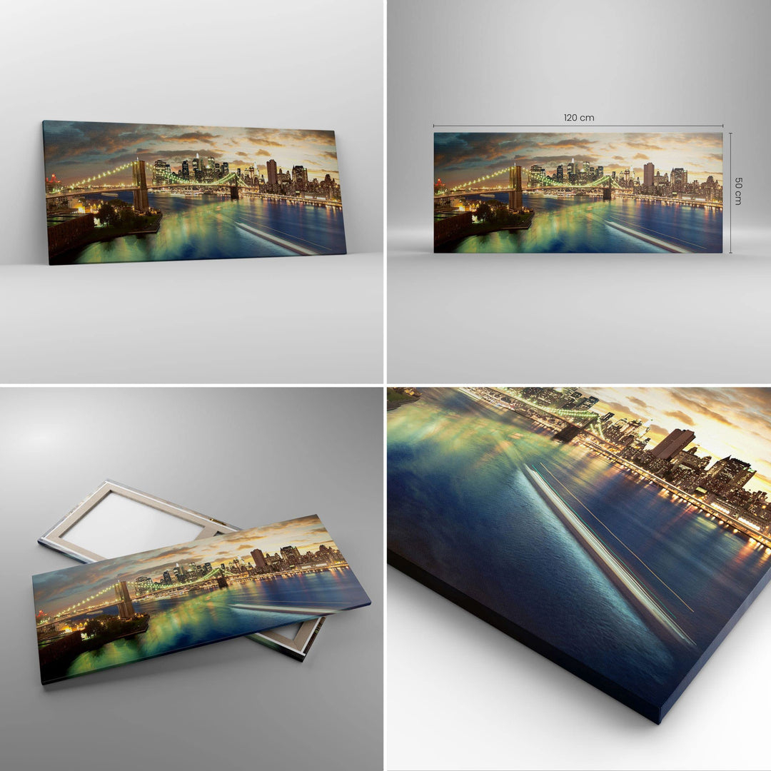 Leinwandbild Architektur &amp; Städte 120x50 cm aufhängefertig - Bild 2