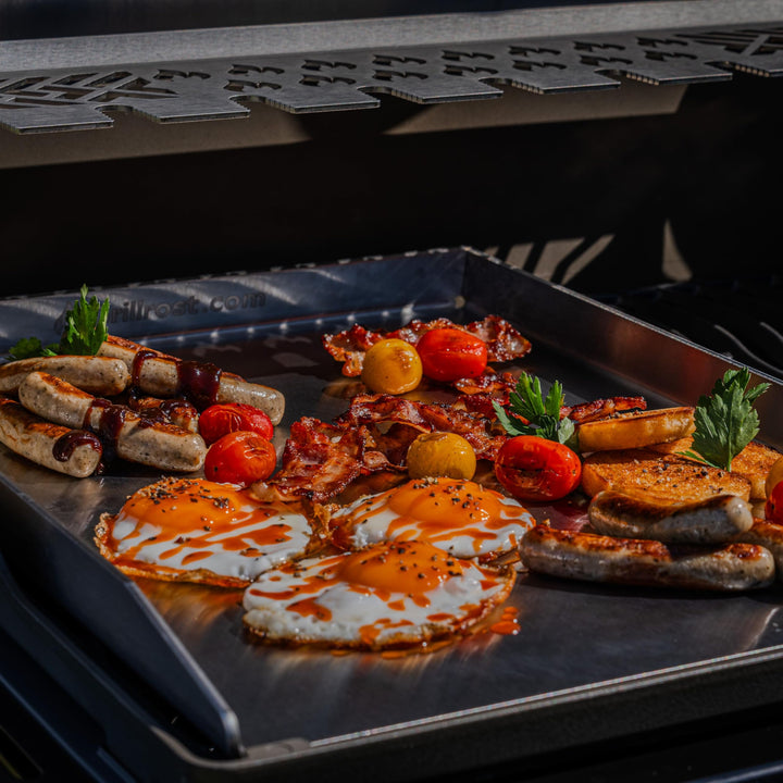 Plancha Grillplatte Edelstahl 4mm 45x34cm für Napoleon &amp; Rösle - Bild 9
