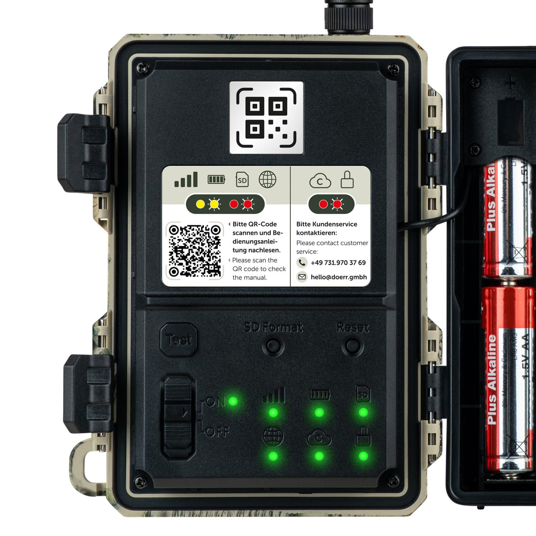 Wildkamera 4G LTE mit App und Cloud 12MP Full HD Camouflage - Bild 7