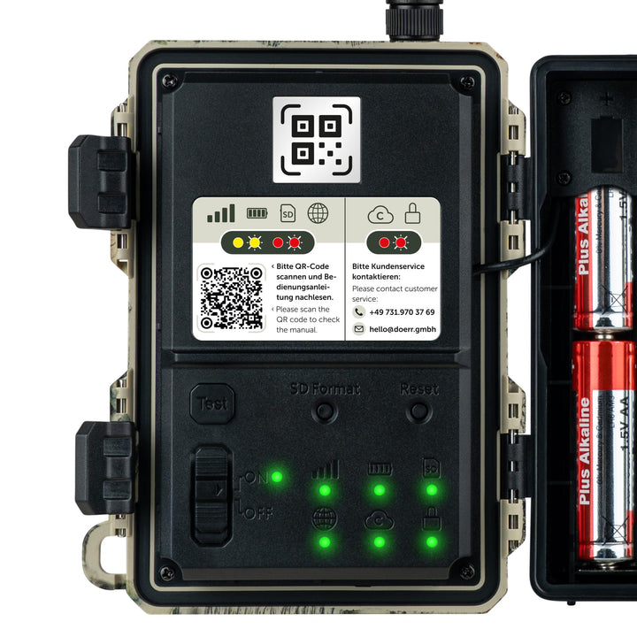 Wildkamera 4G LTE mit App und Cloud 12MP Full HD Camouflage - Bild 7
