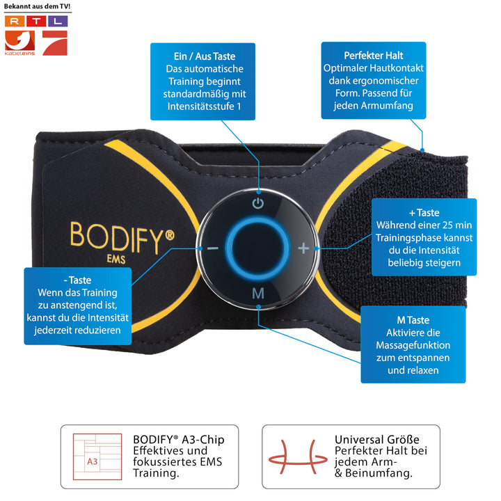 EMS Trainer Arm &amp; Bein 2-in-1 Muskelstimulationsgerät für Zuhause - Bild 2