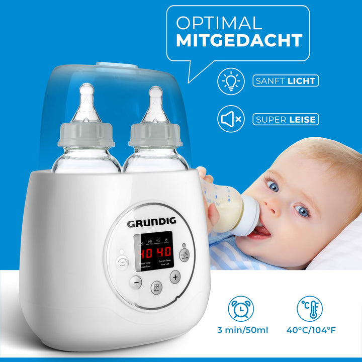 Flaschenwärmer 3-in-1 mit Sterilisator für 2 Flaschen und Babykost - Bild 5