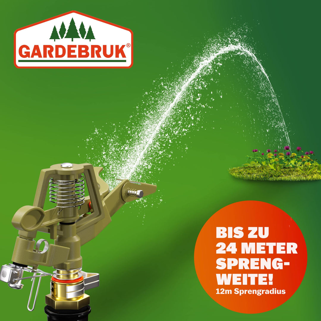 Rasensprinkler mit Teleskopstativ 50–97 cm bis 450 m² Fläche - Bild 5