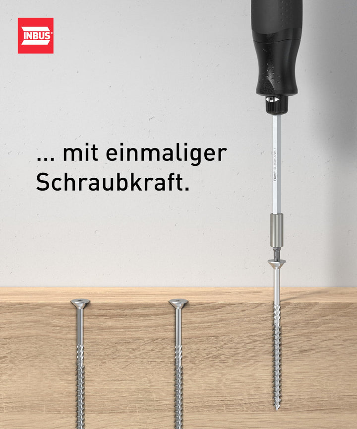 Ratschenschraubendreher 1/4" CrSi/MoV-Stahl mit 12 Bits Made in Germany - Bild 6