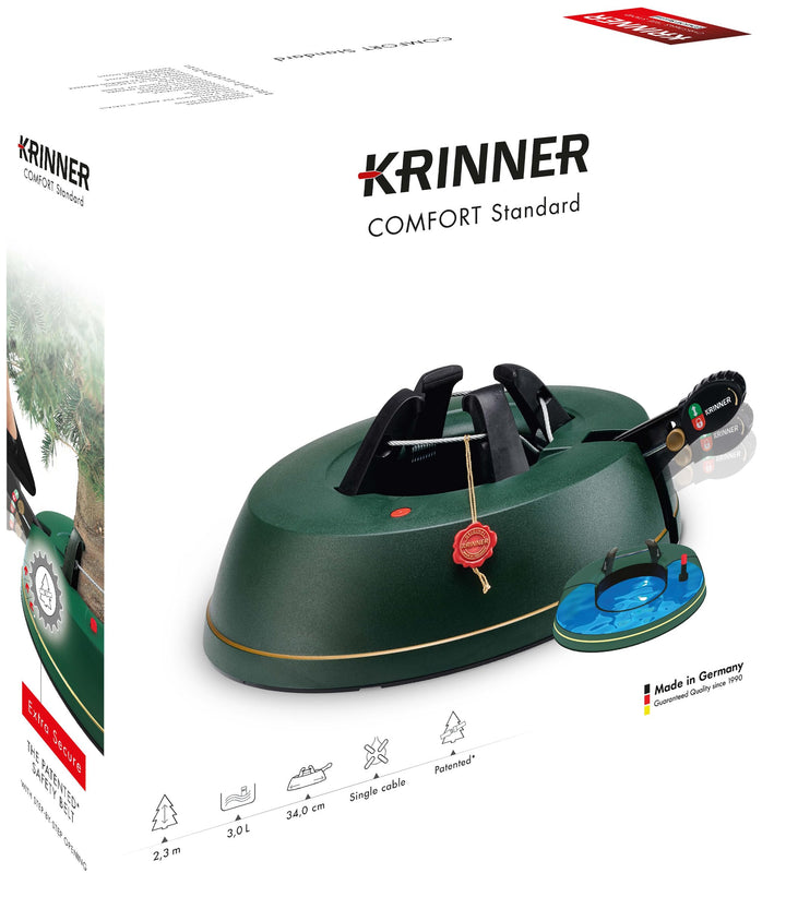 Christbaumständer mit Einseiltechnik &amp; Fusspedal für Bäume bis 2,3 m