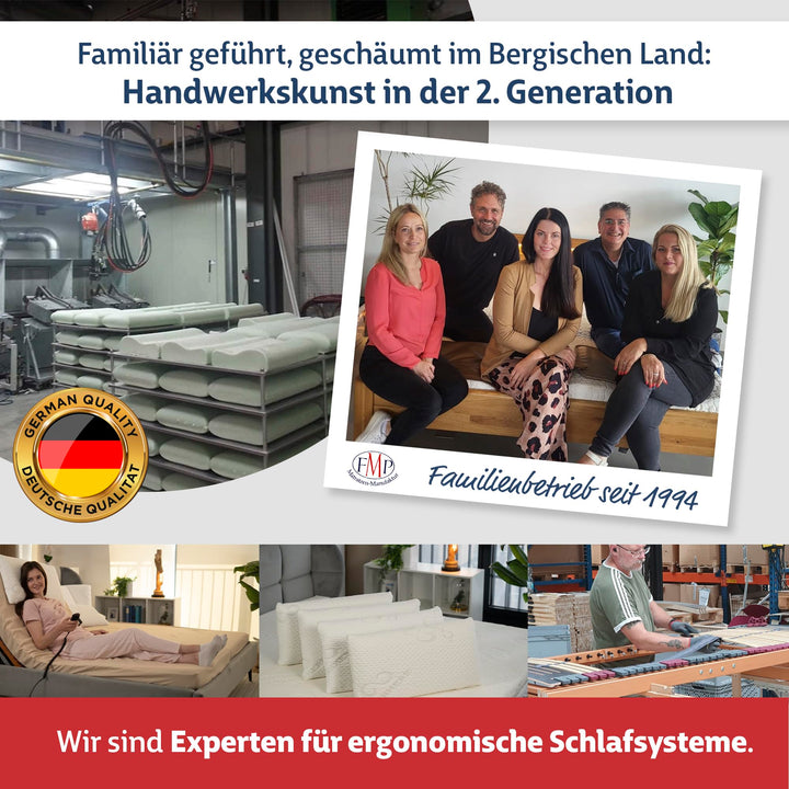 Nackenstützkissen Viscoelastisch Memory Foam 70x36 cm für Rücken- und Seitenschläfer - Bild 9