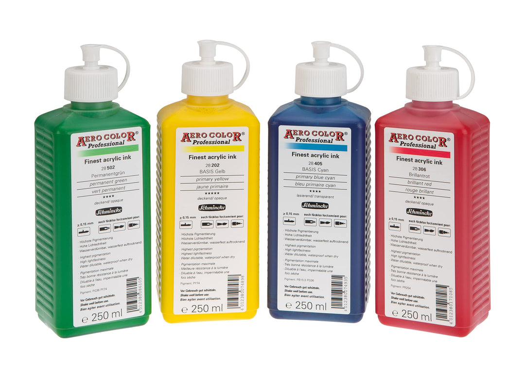 Acryltinte Neutralgrau 250 ml für Airbrush und Pinsel - Bild 3