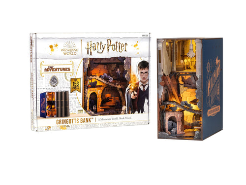 Book Nook Buchstütze Gringotts Bank Harry Potter Holz 202 Teile