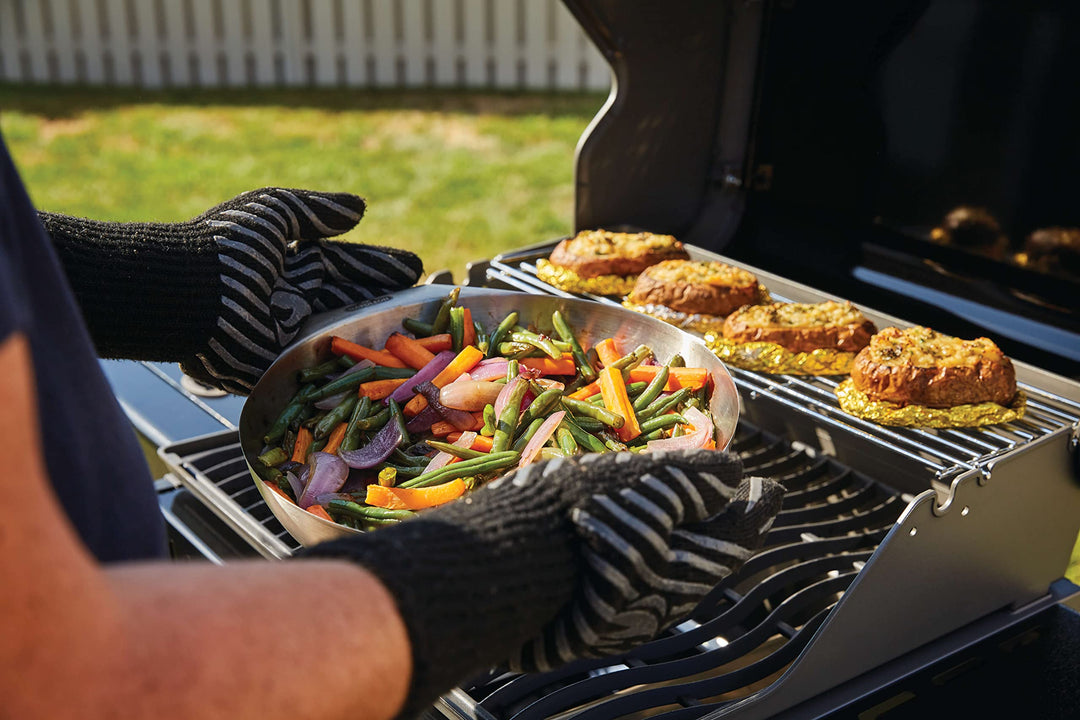 BBQ-Grillhandschuh Hitze­schutz Einzel­handschuh für rechts &amp; links - Bild 5