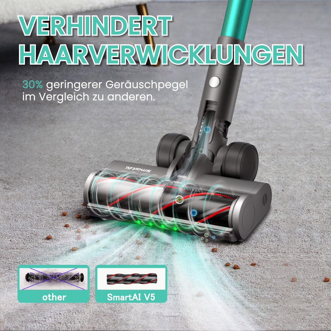 Akku-Staubsauger selbststehend 55 kPa 600 W 80 Min Laufzeit - Bild 8