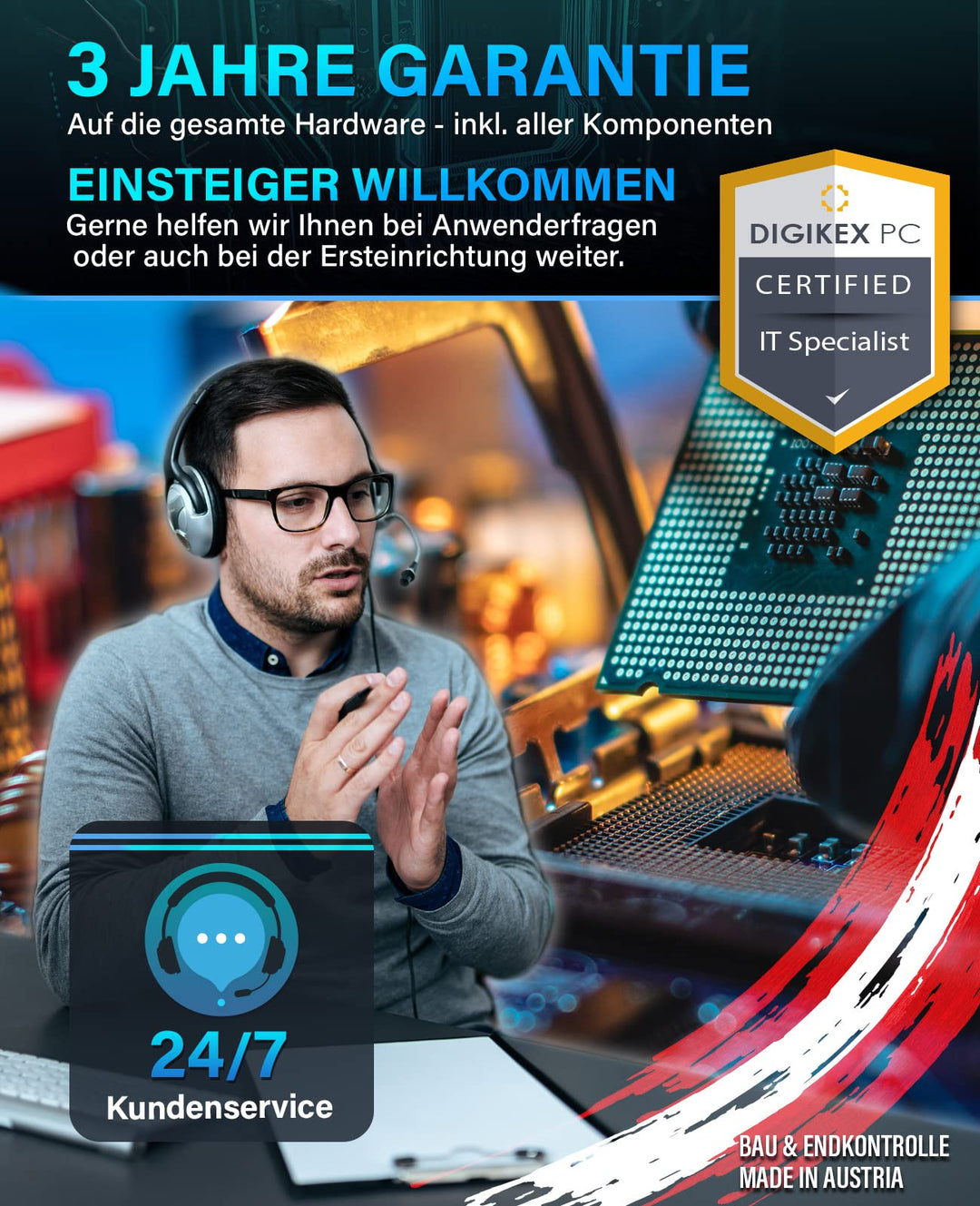 Desktop-PC Intel Core i7-12700 16GB RAM 1TB SSD+1TB HDD Win 11 Pro - Bild 7