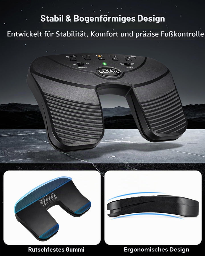 Bluetooth Notenblatt-Umblätterpedal lautlos 5 Modi für Tablet &amp; Handy - Bild 7