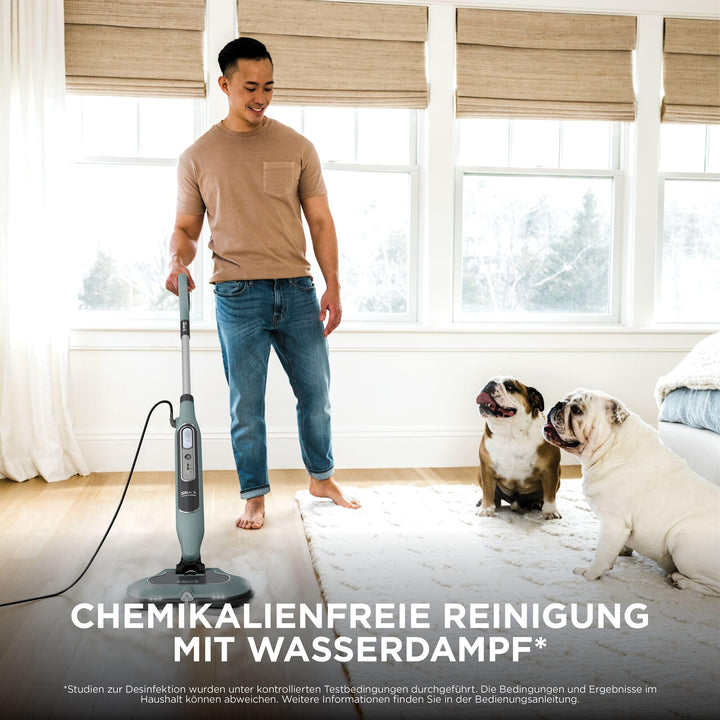 Dampfreiniger mit Steam Blaster 3 Stufen 8 m Kabel Hartböden - Bild 4