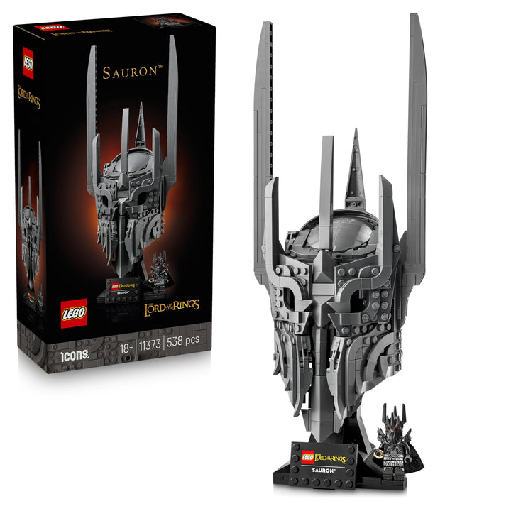 Saurons Helm Bauset Herr der Ringe 538 Teile mit Minifigur