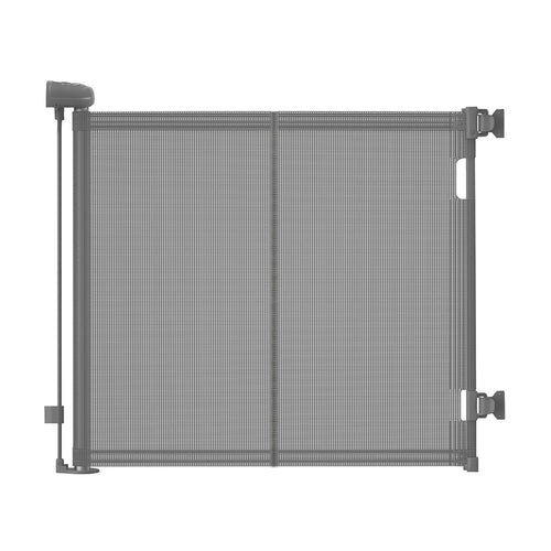 Treppenschutzgitter Rollo ausziehbar 83 cm hoch bis 140 cm Breite