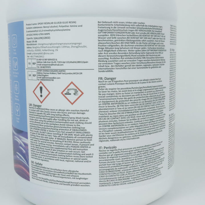 Epoxidharz Set 7,6 L kristallklar 1:1 Mischung fuer Holz und Formguss