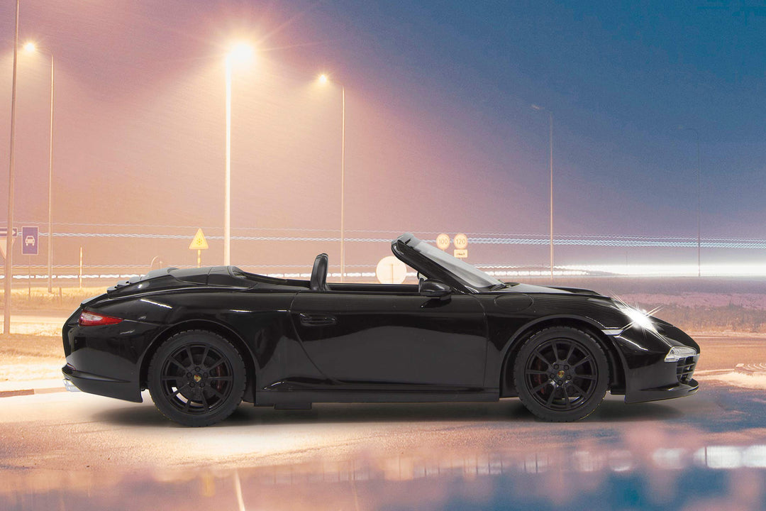 Ferngesteuertes Auto Porsche 911 Carrera S 1:12 schwarz mit LED - Bild 2