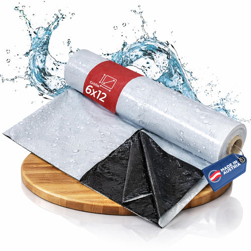 Silofolie 6x12m schwarz 5-lagig UV-stabil für Landwirtschaft