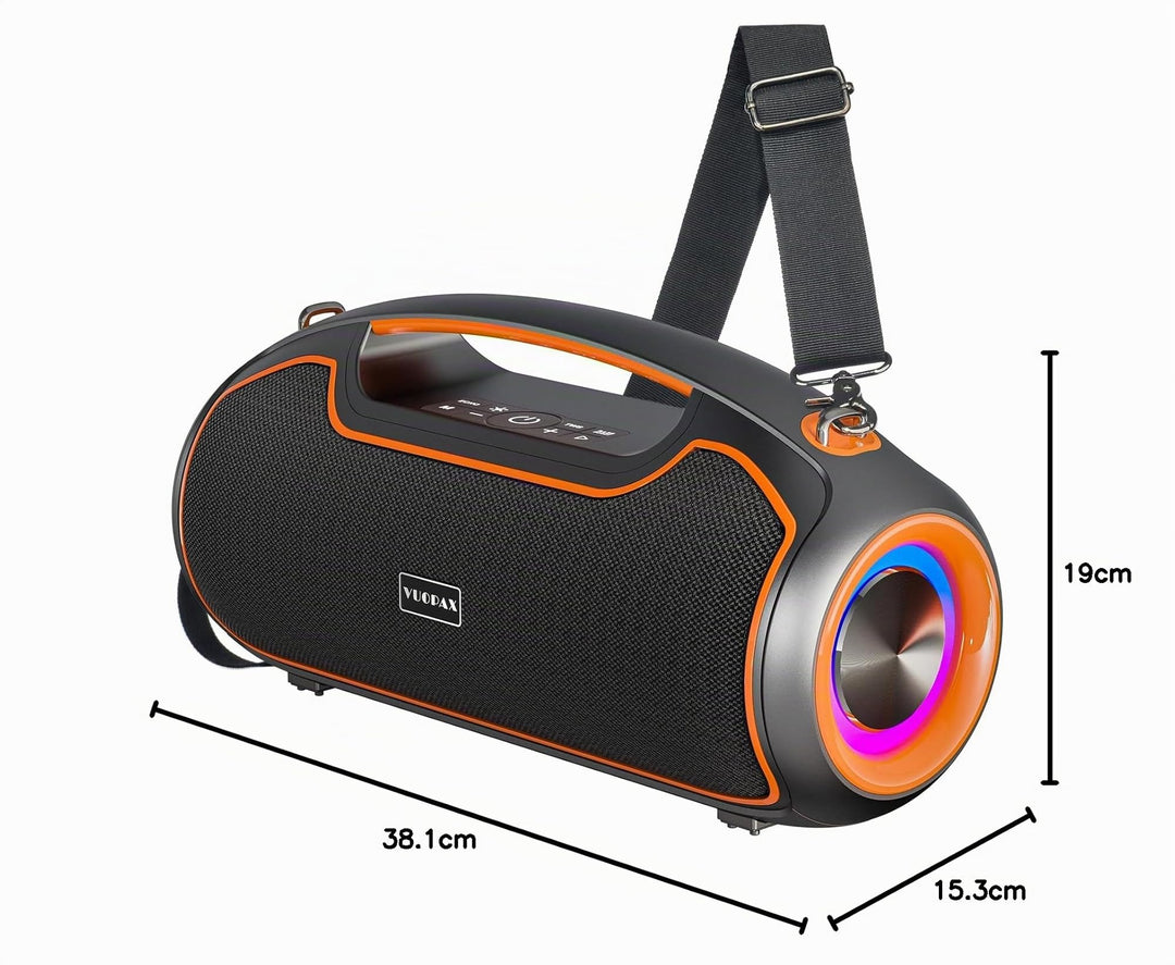 Bluetooth Lautsprecher 120W mit Subwoofer IP65 24h Akku outdoor - Bild 10