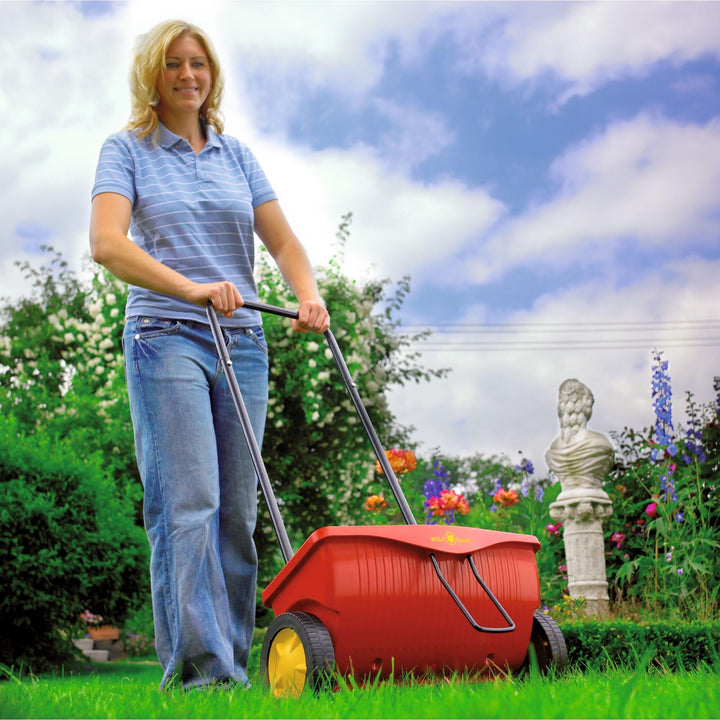 Streuwagen Universal 15 L Behälter 41 cm Streubreite Garten - Bild 6