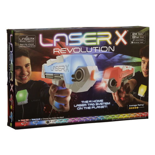 Laser-Tag Set 2 Micro Blaster 90m Reichweite Indoor Outdoor
