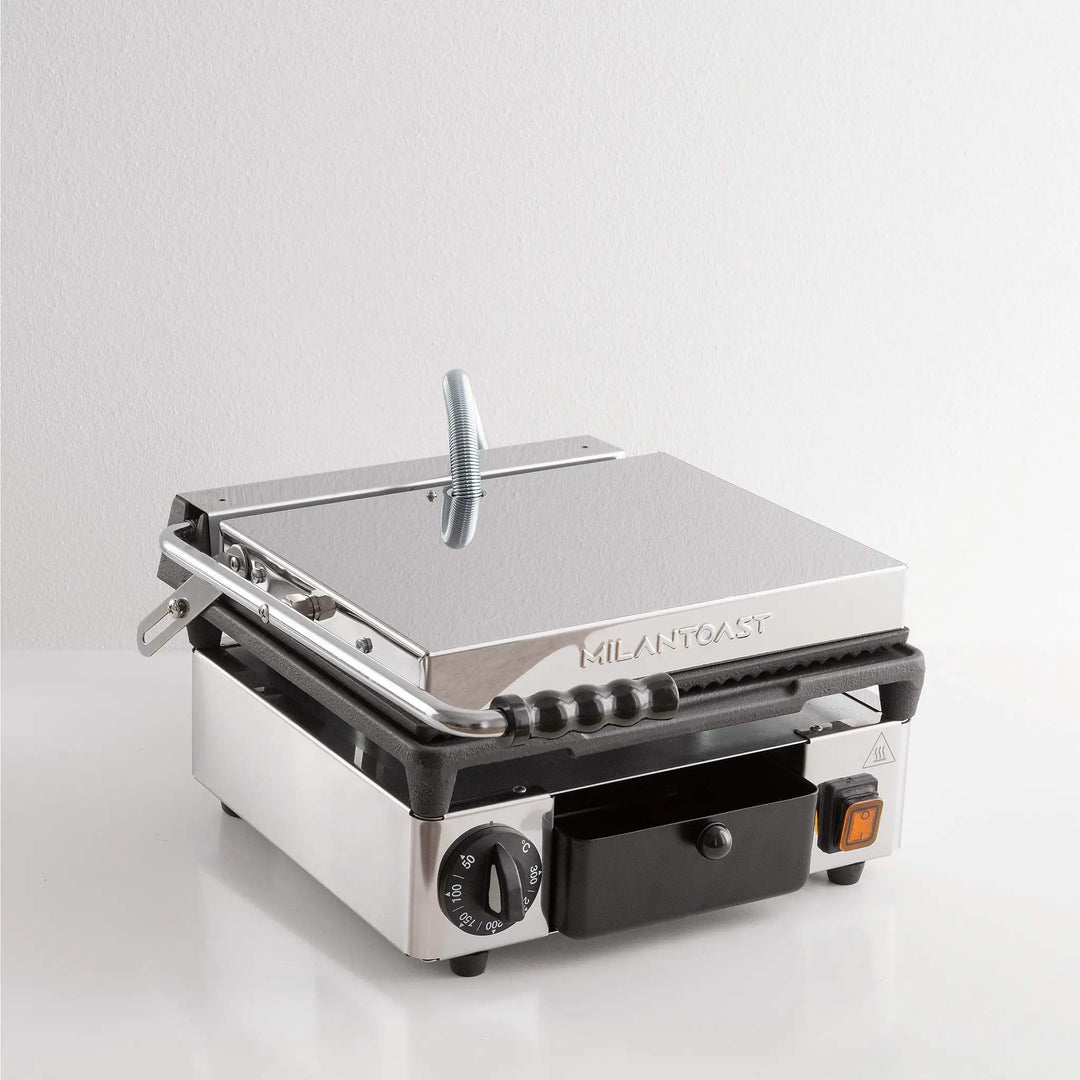 Kontaktgrill Gusseisen Keramik-Antihaft 29x25cm bis 300°C Panini - Bild 4