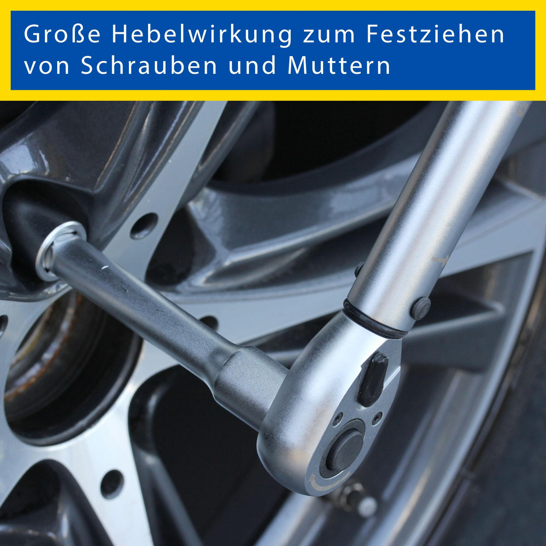 Radwechsel-Set 11-teilig mit Drehmomentschlüssel und Steckschlüssel-Set - Bild 6