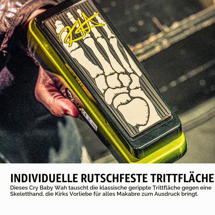 Wah Effektpedal Kirk Hammett Signature True Bypass 9V Gitarre - Bild 7