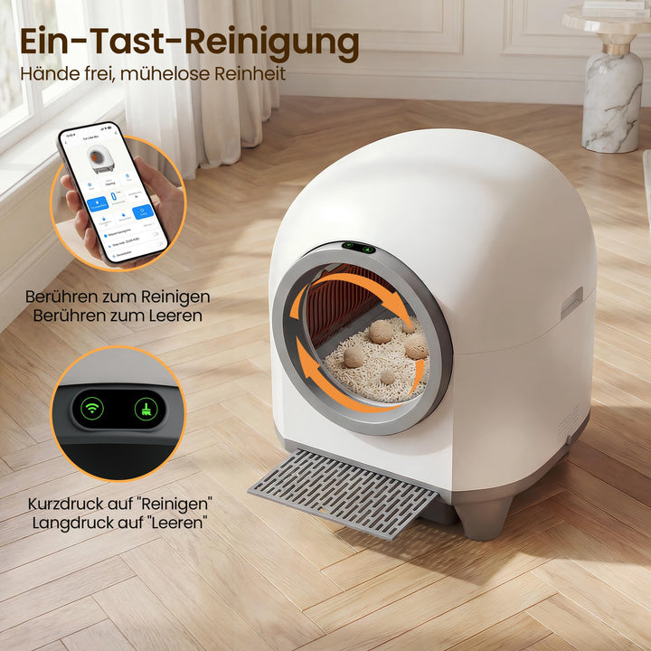 Selbstreinigendes Katzenklo 90L Automatisch mit App-Steuerung - Bild 7