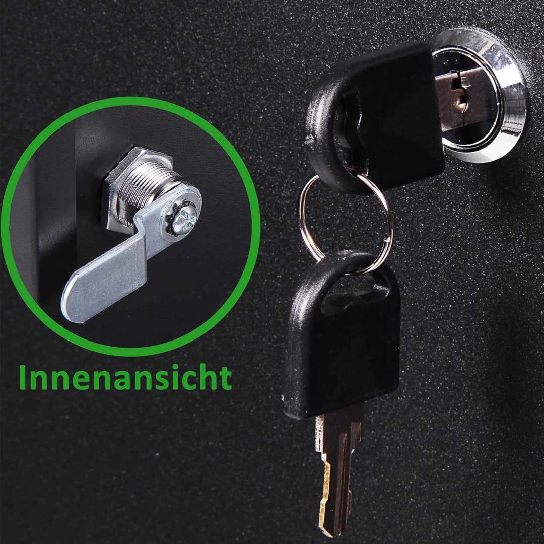 Werkzeug-Hängeschrank Metall abschliessbar 120 cm Werkstatt - Bild 7