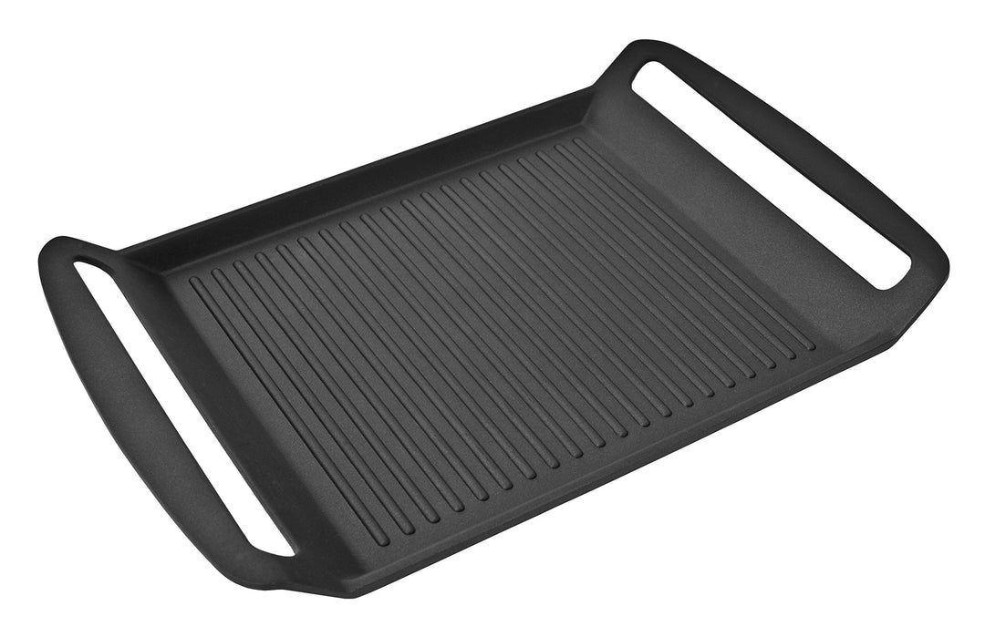 Grillplatte Induktion Aluguss 26x23cm mit Antihaftbeschichtung