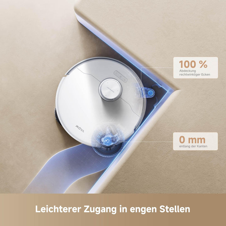 Saugroboter mit Wischfunktion 19000 Pa Selbstreinigungsstation 75-Tage-Depot - Bild 2