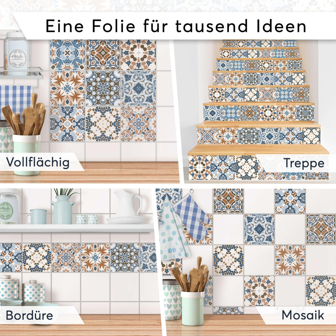 Fliesenfolie Vinyl selbstklebend 15x15 cm 36-teilig New York City - Bild 8
