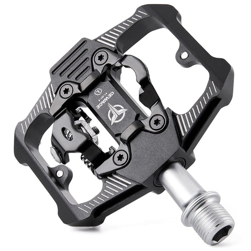 MTB Klickpedale 2-in-1 Aluminium SPD-kompatibel für Plattform und Klick