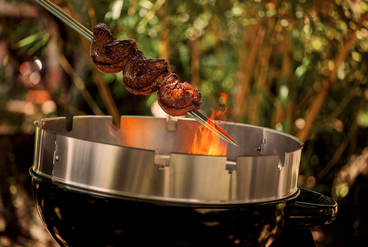 Churrasco Grillaufsatz Edelstahl rund für Spiessgrill 56 cm - Bild 4