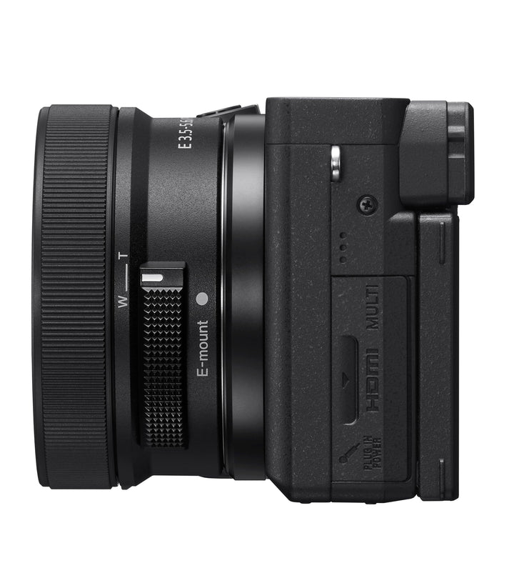 Systemkamera APS-C 24,2 MP 4K mit 16-50 mm Objektiv, Schwarz - Bild 3