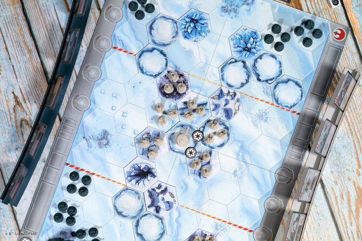 Strategiespiel Star Wars Battle of Hoth 74 Miniaturen 2-4 Spieler - Bild 4