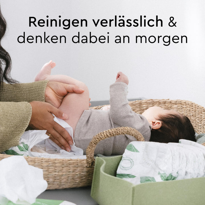 Baby Feuchttücher parfümfrei Bio Aloe Vera 900 Stück Vorratspack - Bild 6