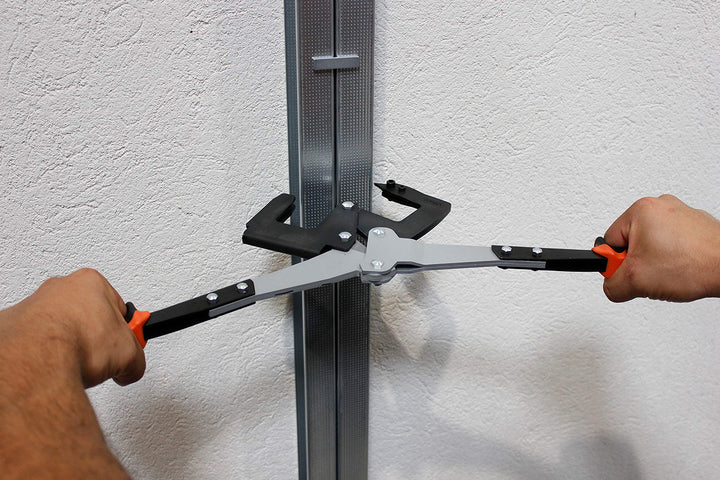 Verbundzange für Doppelprofile Trockenbau ab 90 mm Breite - Bild 2