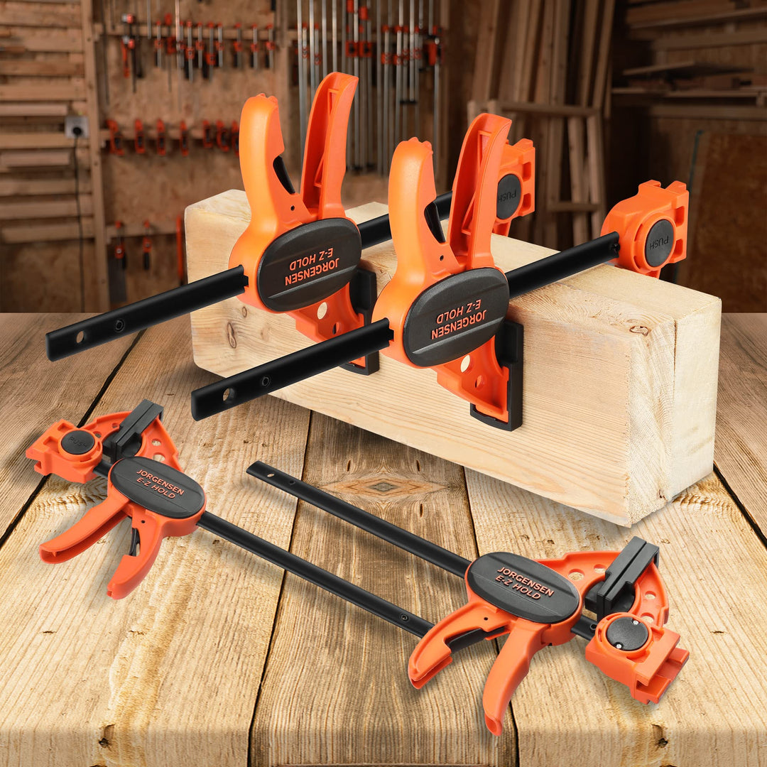 Einhandzwingen Set 4-teilig Stahl 2-in-1 mit Spreizfunktion - Bild 7