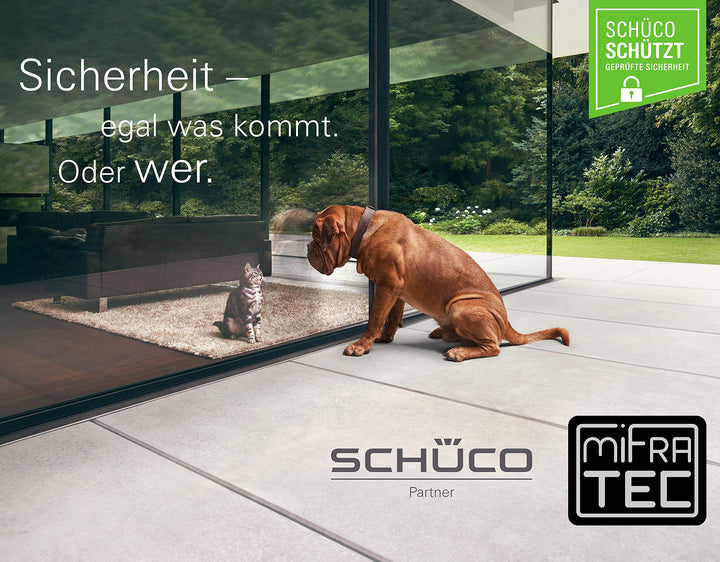 Fenstergriff abschließbar Weiss für Schüco CT 70 / SI 82, 100 NM - Bild 5