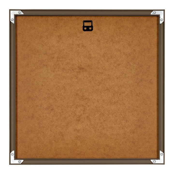 Bilderrahmen 55x55 cm Aluminium entspiegelt Nussbaum-Optik - Bild 6