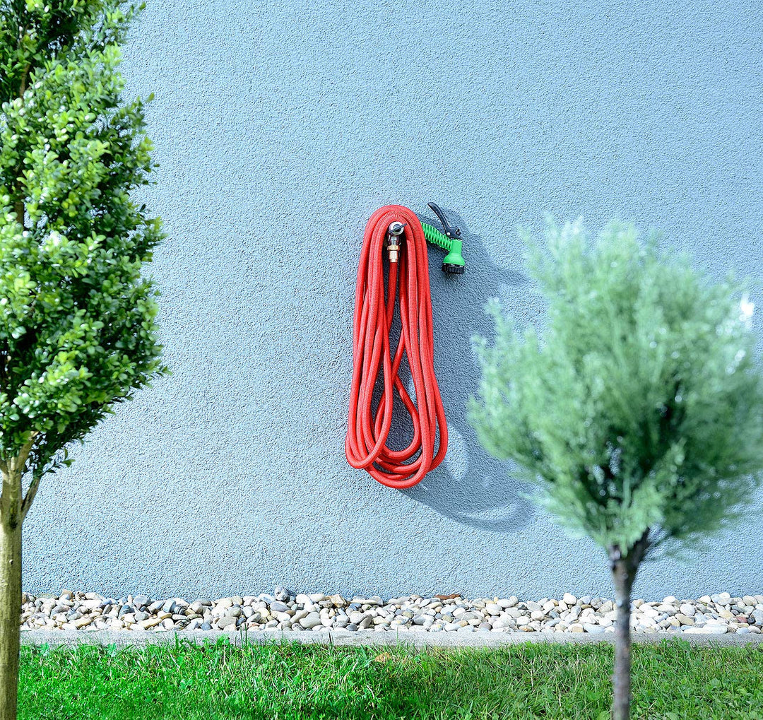 Dehnbarer Gartenschlauch Latex/Polyester mit Alu-Anschlüssen 10–30 m - Bild 6