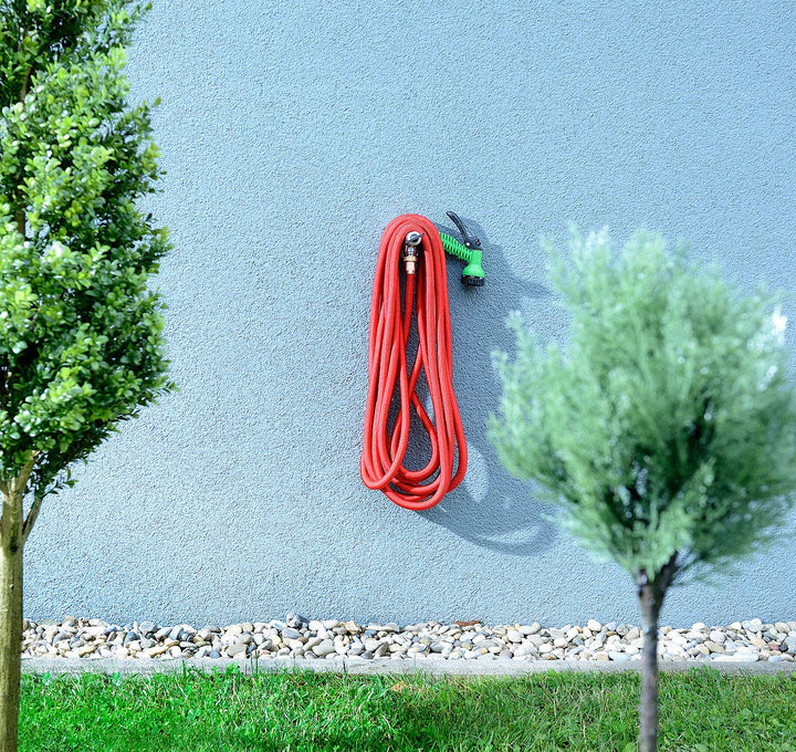 Dehnbarer Gartenschlauch Latex/Polyester mit Alu-Anschlüssen 10–30 m - Bild 6