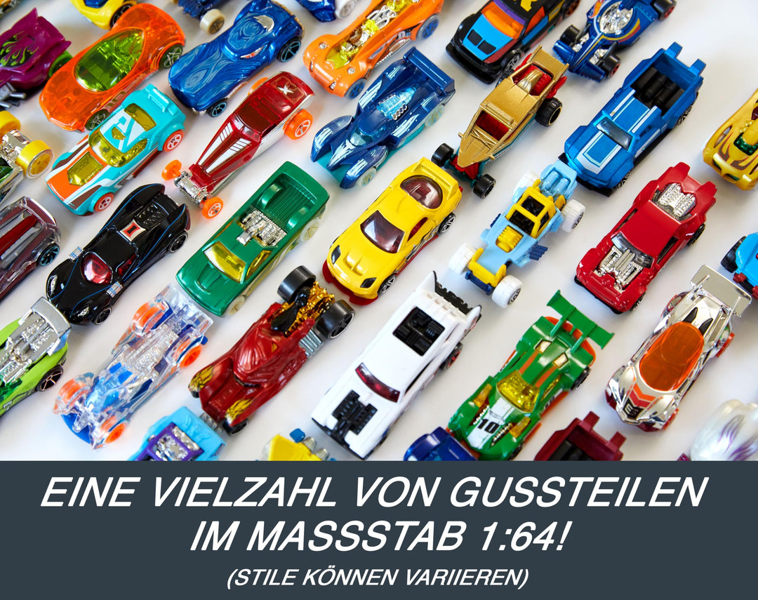 Spielzeugauto Set 50-teilig Masstab 1:64 ab 3 Jahre - Bild 6