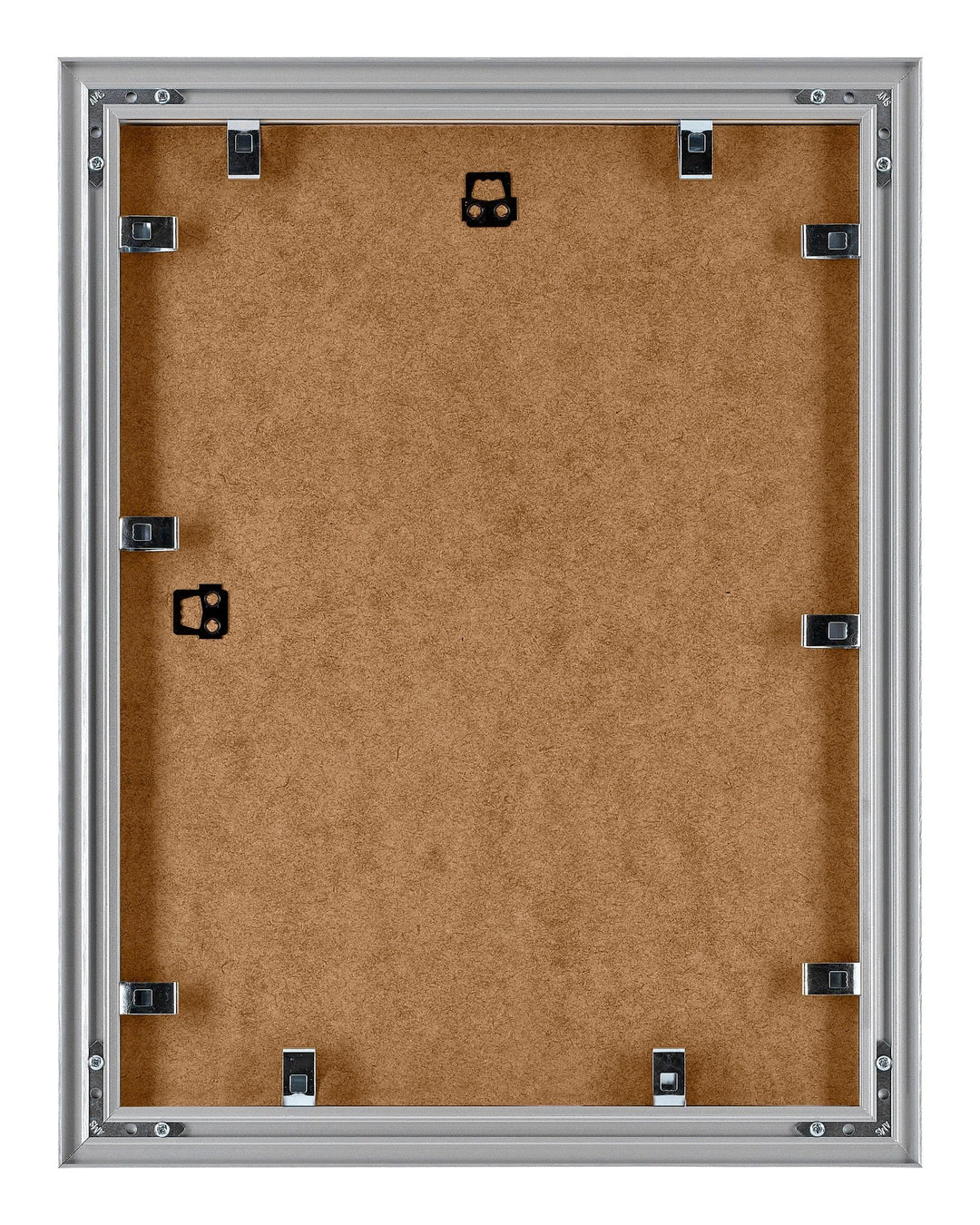 Bilderrahmen 30x40 cm Aluminium silber gebürstet entspiegelt - Bild 6