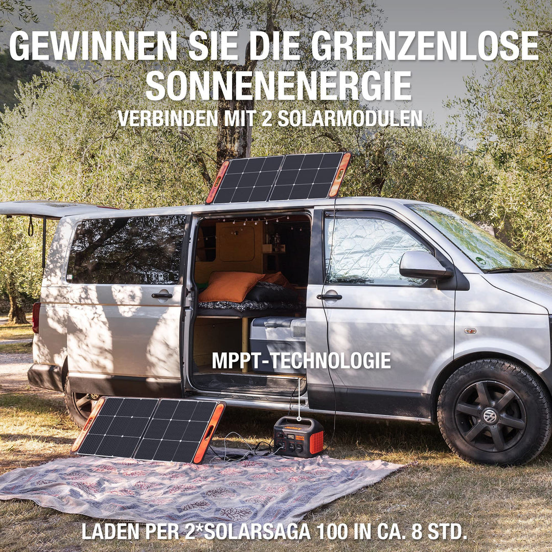 Powerstation 1002 Wh mit MPPT-Solarladung für Camping &amp; Notstrom - Bild 4